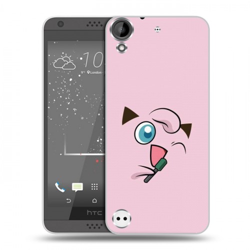 Дизайнерский пластиковый чехол для HTC Desire 530 Pokemo Go