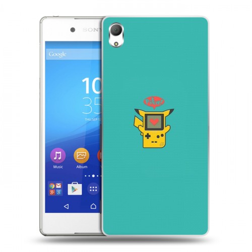 Дизайнерский пластиковый чехол для Sony Xperia Z3+ Pokemo Go