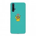 Дизайнерский силиконовый чехол для Huawei Honor 20 Pokemo Go