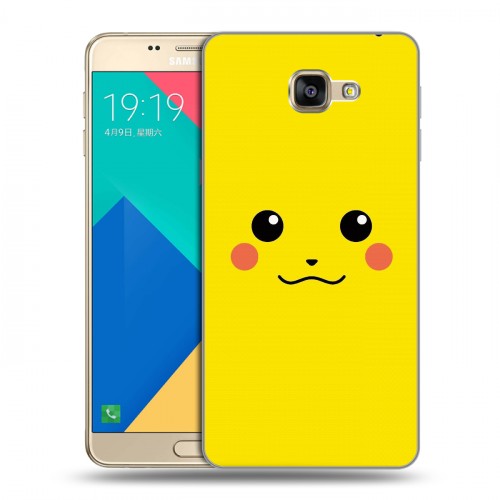 Дизайнерский силиконовый чехол для Samsung Galaxy A9 Pokemo Go