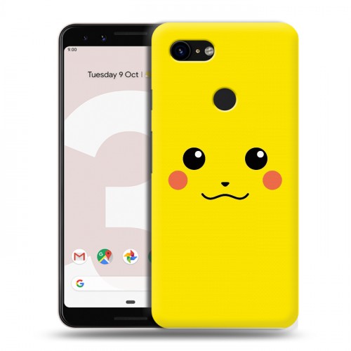 Дизайнерский пластиковый чехол для Google Pixel 3 Pokemo Go