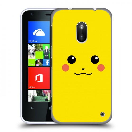 Дизайнерский пластиковый чехол для Nokia Lumia 620 Pokemo Go