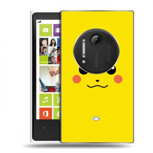 Дизайнерский пластиковый чехол для Nokia Lumia 1020 Pokemo Go