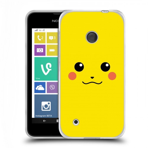 Дизайнерский пластиковый чехол для Nokia Lumia 530 Pokemo Go
