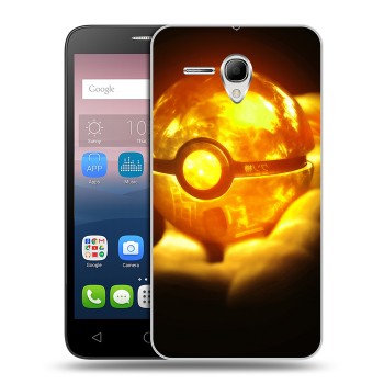 Дизайнерский силиконовый чехол для Alcatel One Touch POP 3 5.5 Pokemon Go (на заказ)