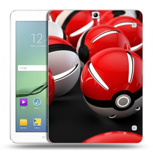 Дизайнерский силиконовый чехол для Samsung Galaxy Tab S2 9.7 Pokemon Go