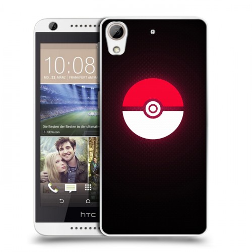 Дизайнерский силиконовый чехол для HTC Desire 626 Pokemon Go