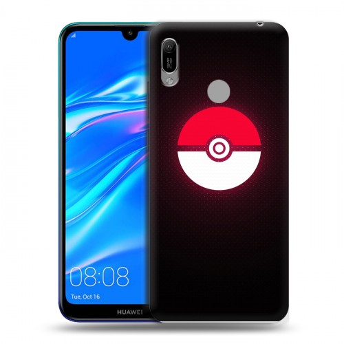 Дизайнерский пластиковый чехол для Huawei Y6 (2019) Pokemon Go