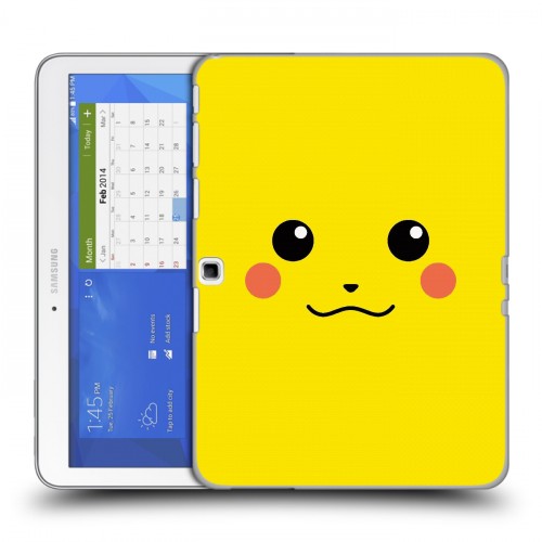 Дизайнерский силиконовый чехол для Samsung Galaxy Tab 4 10.1 Pokemon Go