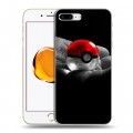Дизайнерский силиконовый чехол для Iphone 7 Plus / 8 Plus Pokemon Go