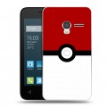Дизайнерский пластиковый чехол для Alcatel One Touch Pixi 3 (4.0) Pokemon Go