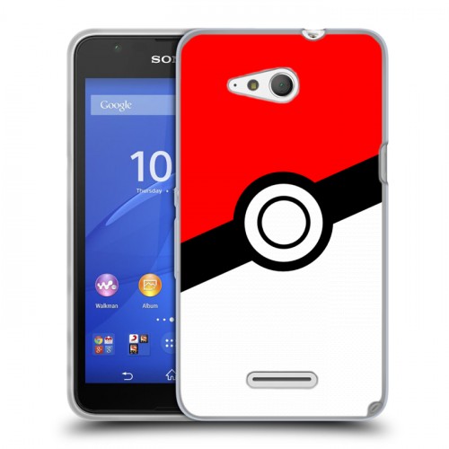 Дизайнерский пластиковый чехол для Sony Xperia E4g Pokemon Go
