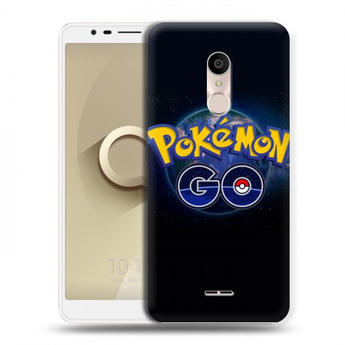 Дизайнерский силиконовый чехол для Alcatel 3C Pokemon Go
