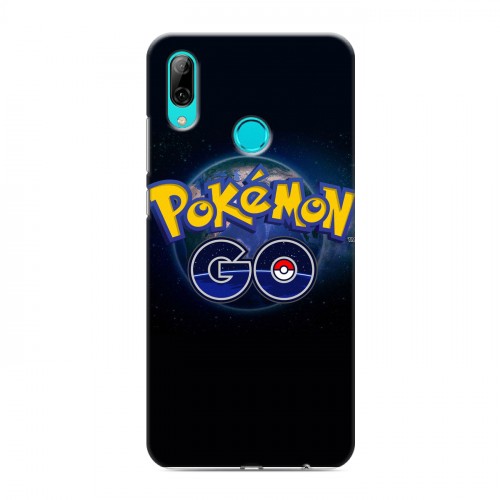 Дизайнерский пластиковый чехол для Huawei Y7 (2019) Pokemon Go