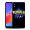 Дизайнерский пластиковый чехол для Huawei Honor 8A Pokemon Go