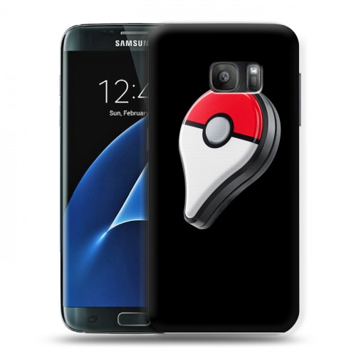 Дизайнерский силиконовый с усиленными углами чехол для Samsung Galaxy S7 Pokemon Go