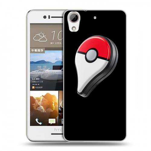 Дизайнерский пластиковый чехол для HTC Desire 728 Pokemon Go