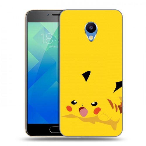 Дизайнерский силиконовый чехол для Meizu M5 Pokemon Go