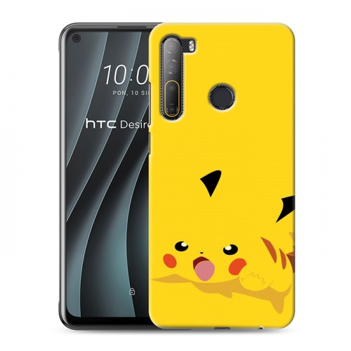 Дизайнерский силиконовый чехол для HTC Desire 20 Pro Pokemon Go