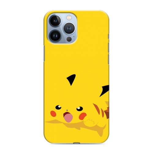 Дизайнерский силиконовый чехол для Iphone 13 Pro Max Pokemon Go