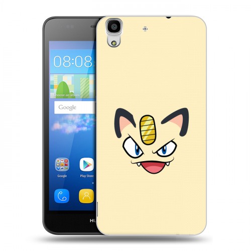 Дизайнерский пластиковый чехол для Huawei Y6 Pokemon Go