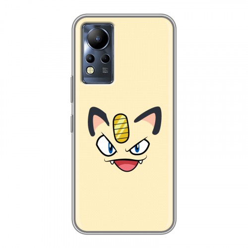 Дизайнерский силиконовый чехол для Infinix Note 12 Pokemon Go