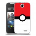 Дизайнерский силиконовый чехол для HTC Desire 310 Pokemon Go