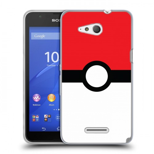 Дизайнерский пластиковый чехол для Sony Xperia E4g Pokemon Go