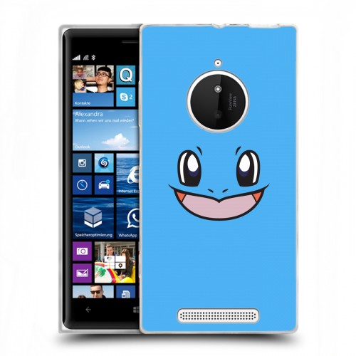 Дизайнерский пластиковый чехол для Nokia Lumia 830 Pokemon Go
