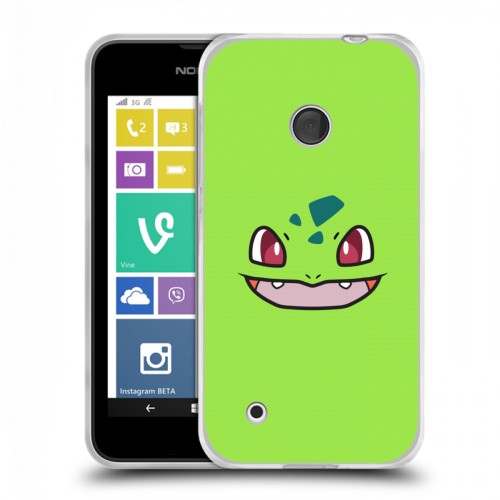 Дизайнерский пластиковый чехол для Nokia Lumia 530 Pokemon Go