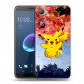Дизайнерский пластиковый чехол для HTC Desire 12 Pokemon Go