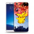 Дизайнерский пластиковый чехол для Vivo Y71 Pokemon Go