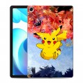 Дизайнерский силиконовый с усиленными углами чехол для Realme Pad Pokemon Go