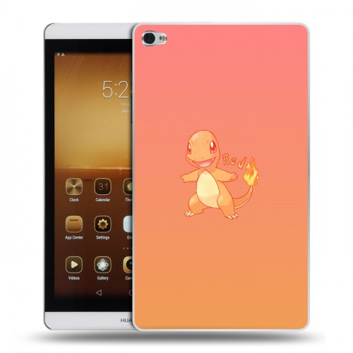 Дизайнерский силиконовый чехол для Huawei MediaPad M2 Pokemon Go