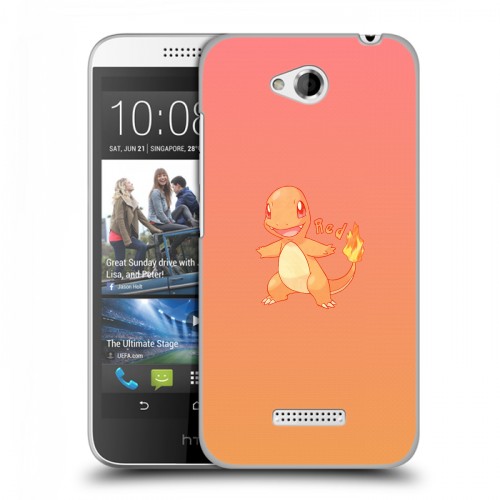 Дизайнерский пластиковый чехол для HTC Desire 616 Pokemon Go