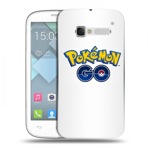 Дизайнерский пластиковый чехол для Alcatel One Touch Pop C5 Pokemon Go