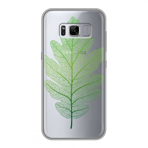 Полупрозрачный дизайнерский пластиковый чехол для Samsung Galaxy S8 Plus