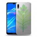 Полупрозрачный дизайнерский пластиковый чехол для Huawei Y6 (2019)