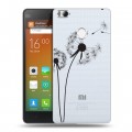 Полупрозрачный дизайнерский пластиковый чехол для Xiaomi Mi4S