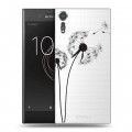 Полупрозрачный дизайнерский пластиковый чехол для Sony Xperia XZs