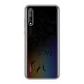 Полупрозрачный дизайнерский силиконовый чехол для Huawei Y8p Прозрачные ловцы снов