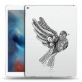 Полупрозрачный дизайнерский пластиковый чехол для Ipad Pro Каллиграфия животных