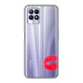 Полупрозрачный дизайнерский пластиковый чехол для Realme 8i Прозрачные поцелуи