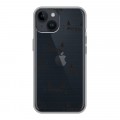 Полупрозрачный дизайнерский пластиковый чехол для Iphone 14 Прозрачные следы