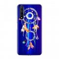 Полупрозрачный дизайнерский пластиковый чехол для Huawei Honor 20 Прозрачные обереги 3