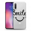 Полупрозрачный дизайнерский силиконовый с усиленными углами чехол для Xiaomi Mi9 Главные слова