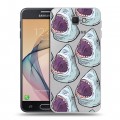 Полупрозрачный дизайнерский пластиковый чехол для Samsung Galaxy J5 Prime Прозрачные рыбы