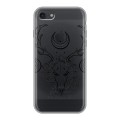 Полупрозрачный дизайнерский силиконовый с усиленными углами чехол для Iphone 7 Мистические мандалы