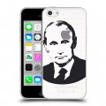 Полупрозрачный дизайнерский пластиковый чехол для Iphone 5c В.В.Путин 