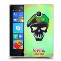Дизайнерский пластиковый чехол для Microsoft Lumia 435 Отряд самоубийц